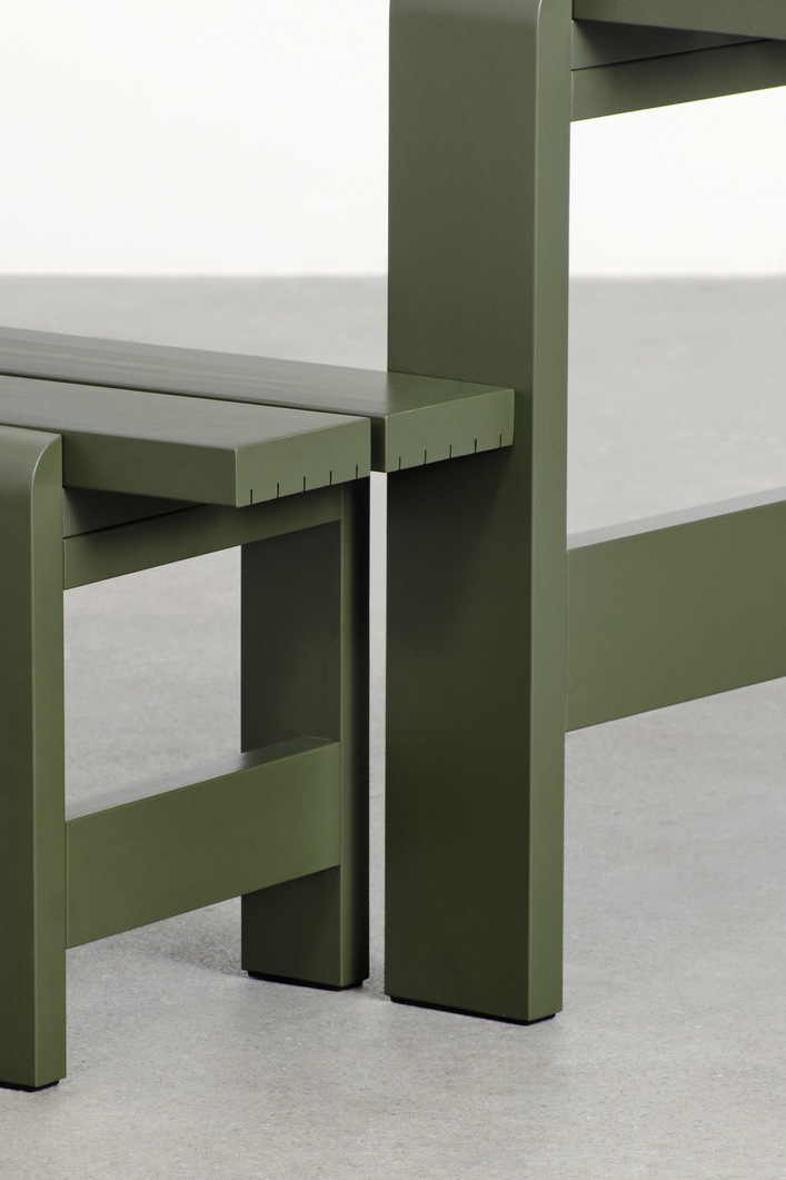 HAY Weekday Bench L140 x W23 x H45