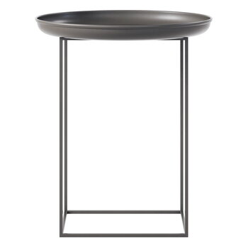 Norr11 Duke Side Table, Small, Earth Black - SHOWROOM MODEL