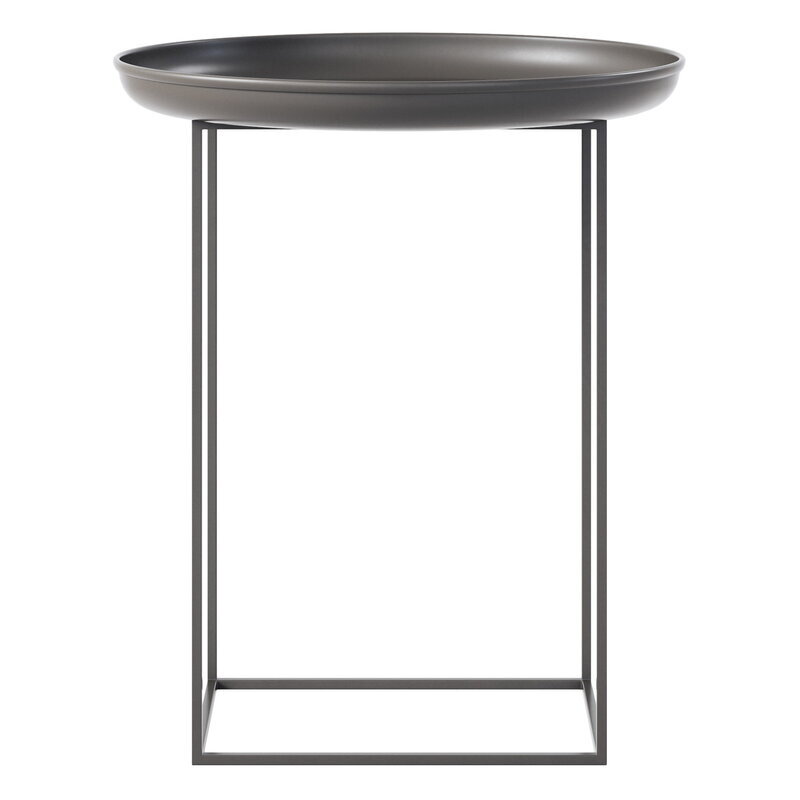 Norr11 Duke Side Table, Small, Earth Black - SHOWROOM MODEL