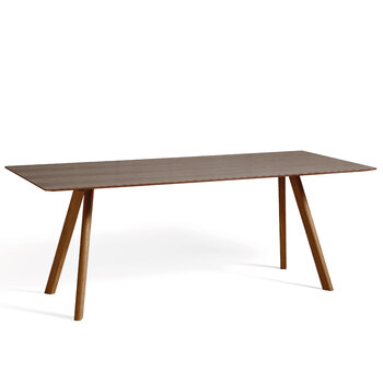 HAY CPH30 Table 200x90cm - Walnut Veneer/Solid Walnut Frame