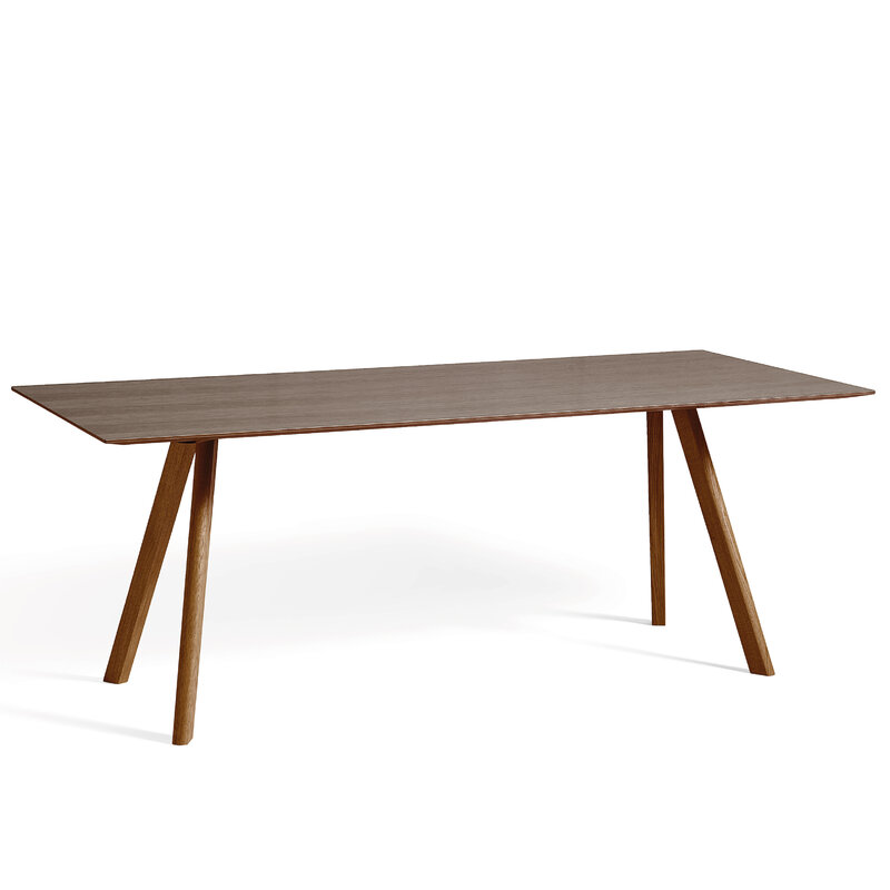 HAY CPH30 Table 200x90cm - Walnut Veneer/Solid Walnut Frame