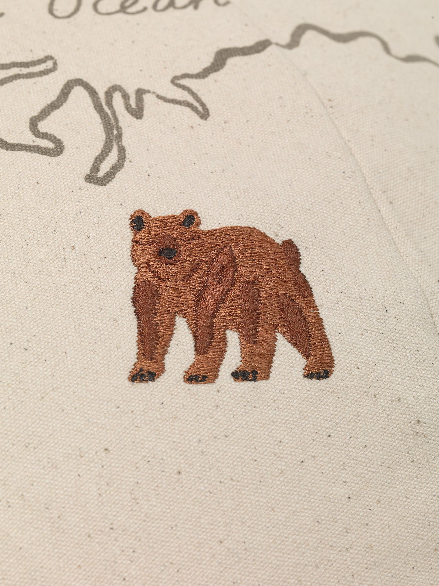 Ferm Living The World Pouf - Off-white