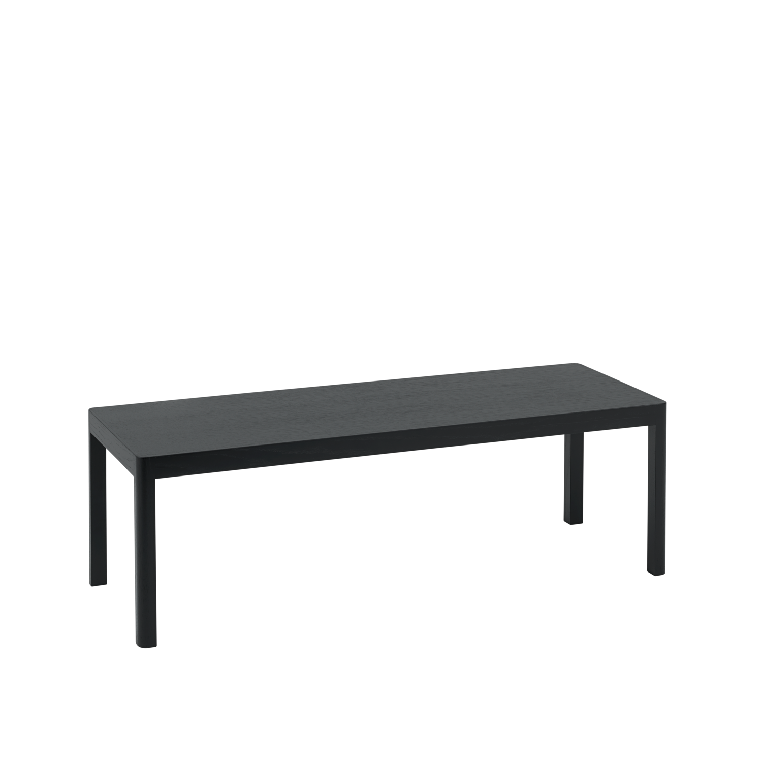 Muuto Workshop coffee table - Black 120x43cm