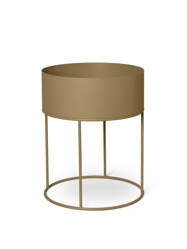 Ferm Living Plant Box Round - Olive