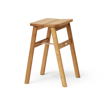 Angle Foldable Stool, Oak - SHOWROOM MODEL