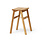 Angle Foldable Stool, Oak - SHOWROOM MODEL