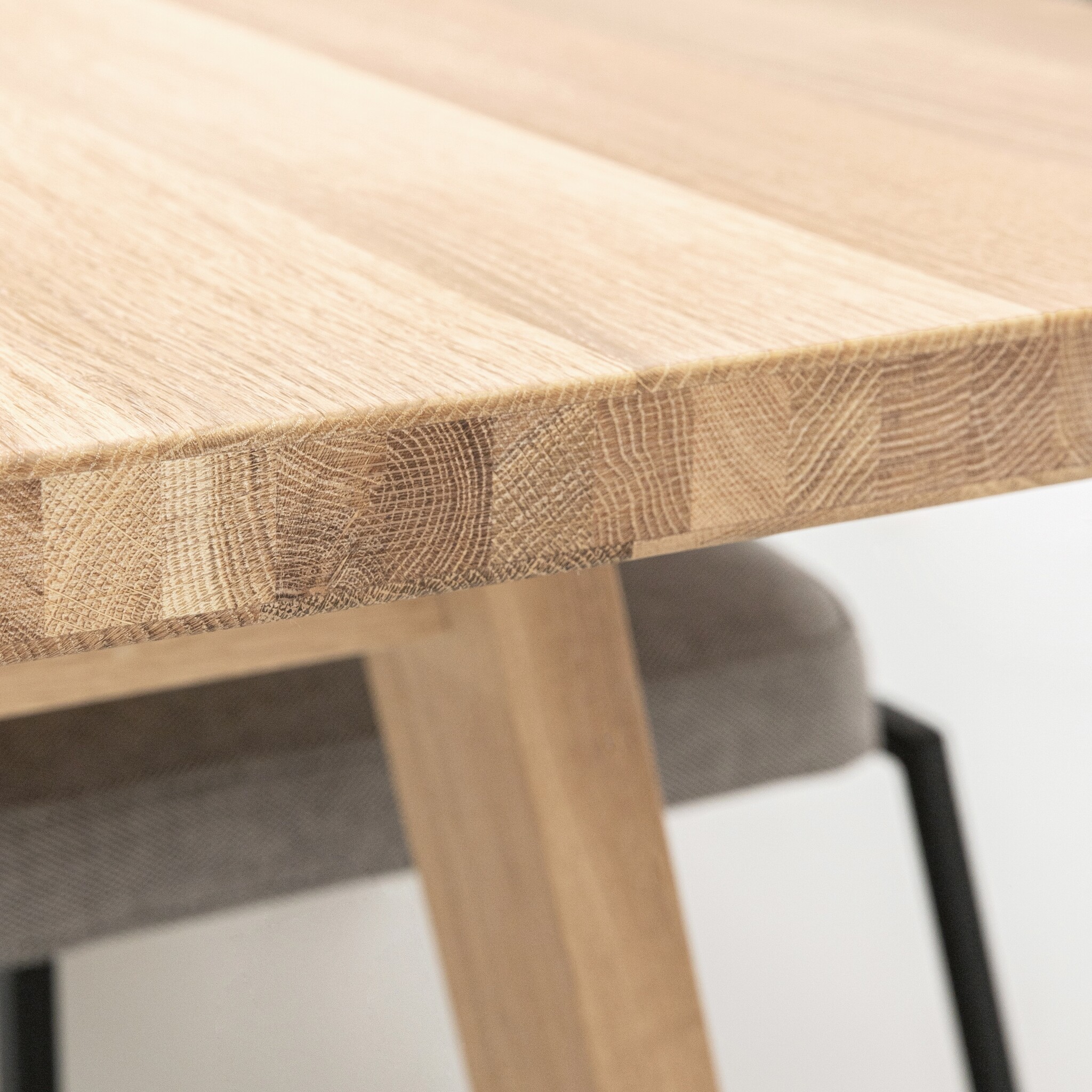 STUDIO HENK Eettafel rechthoekig - Legno - 260 x 90 cm - standaard - Eiken natural light hardwax olie