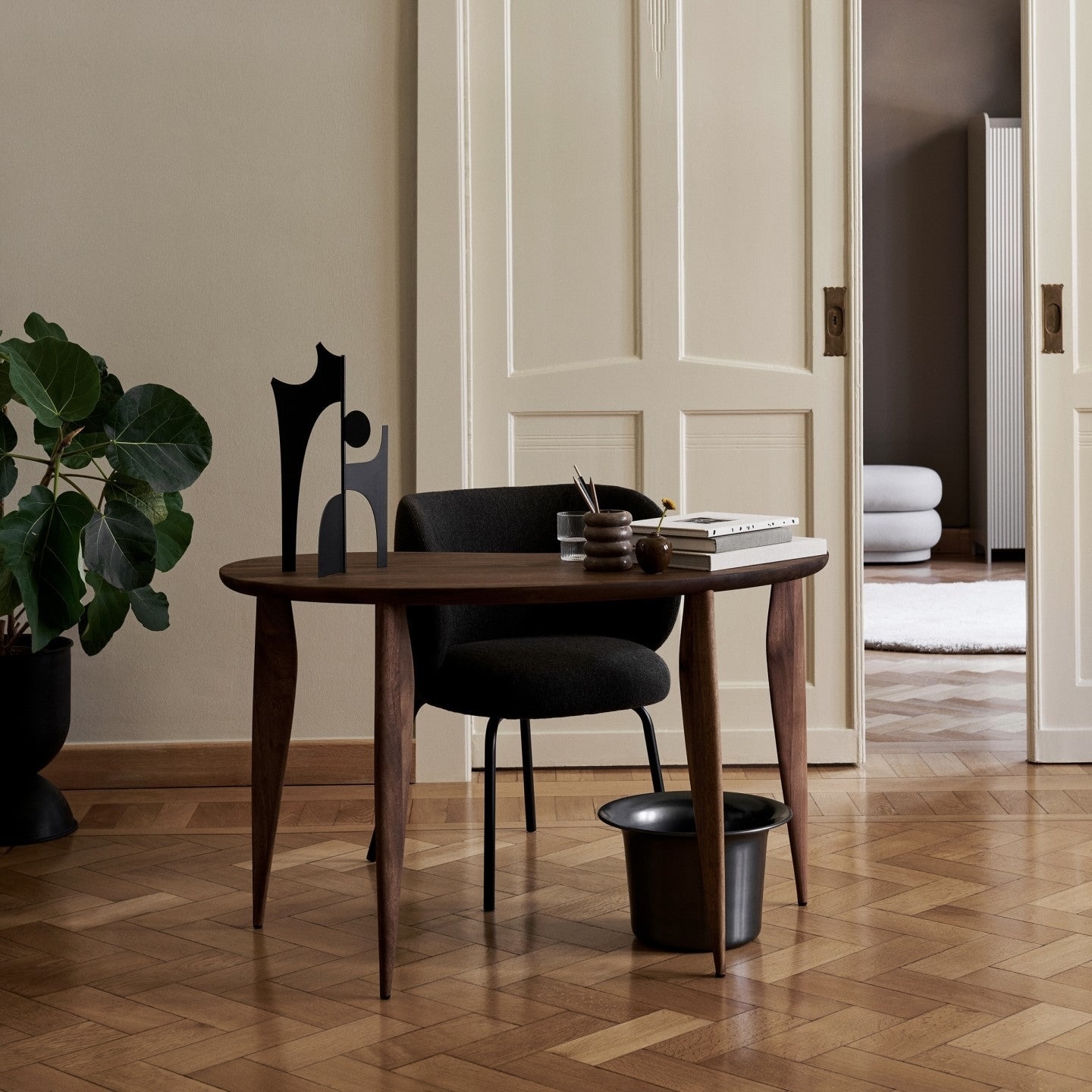 Ferm Living Feve Desk Walnut