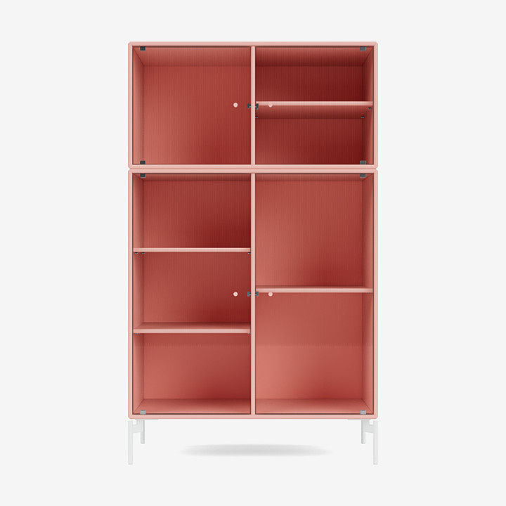 MONTANA RIPPLE III – Vitrine cabinet - 167 Ruby