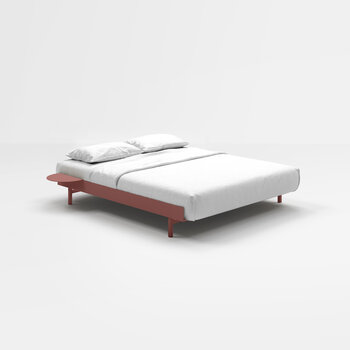 Moebe Bed - Low legs - 90 / 180 cm - 2 sidetables