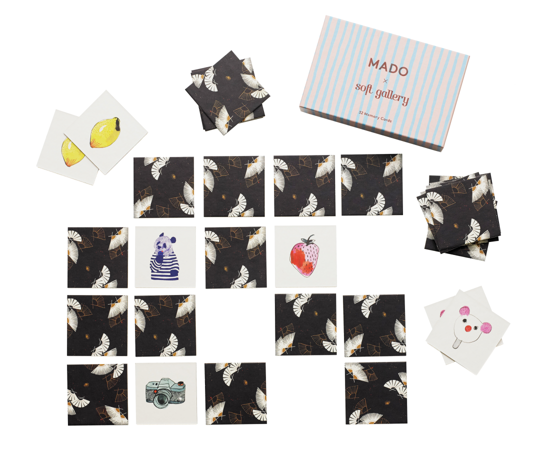 PAPER COLLECTIVE Memory Game, Soft Gallery