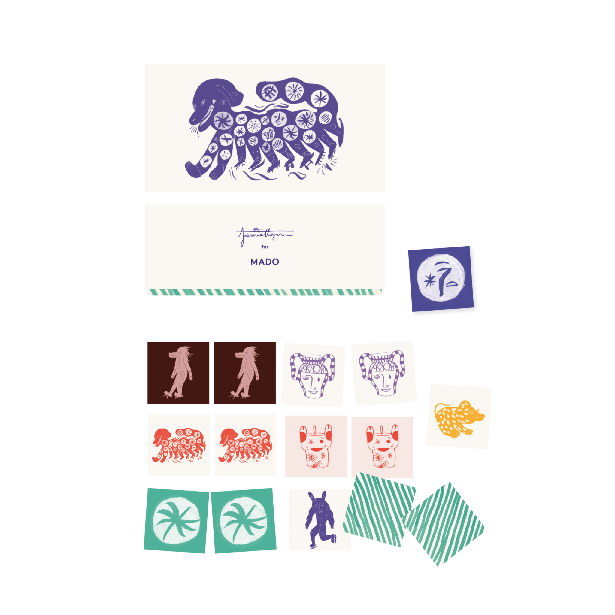 PAPER COLLECTIVE Memory Game, Jaime Hayon