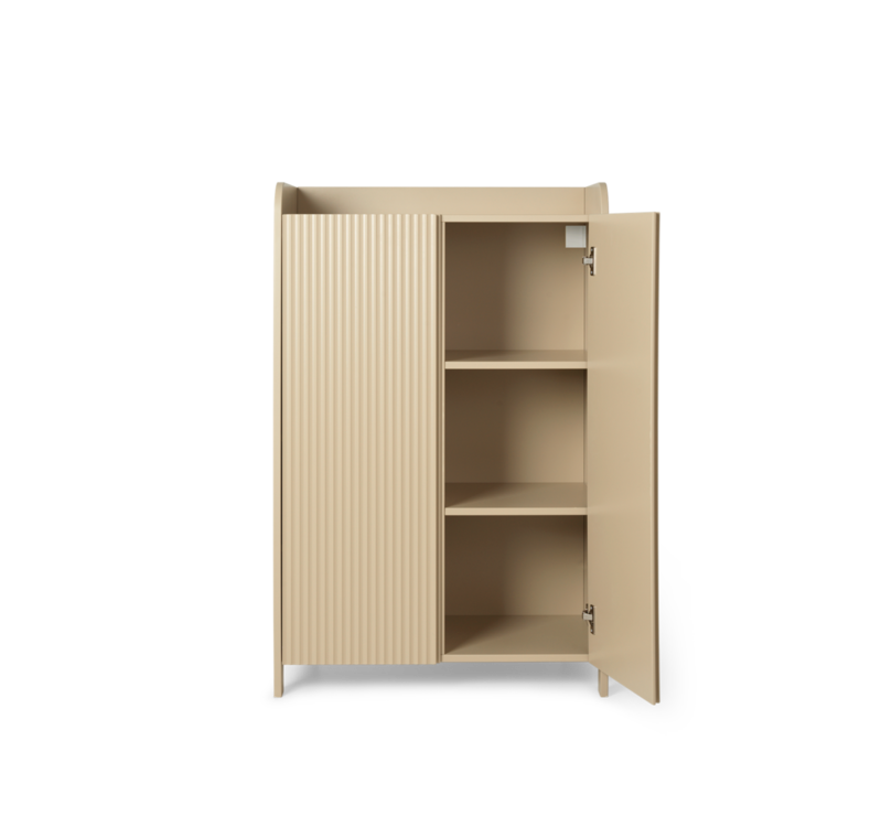 Ferm Living Sill Cupboard Low - Cashmere