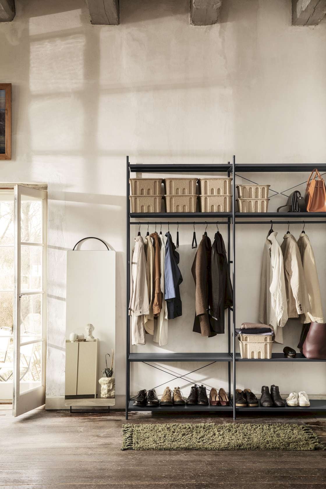 Ferm Living Adorn Mirror - Full Size - Black