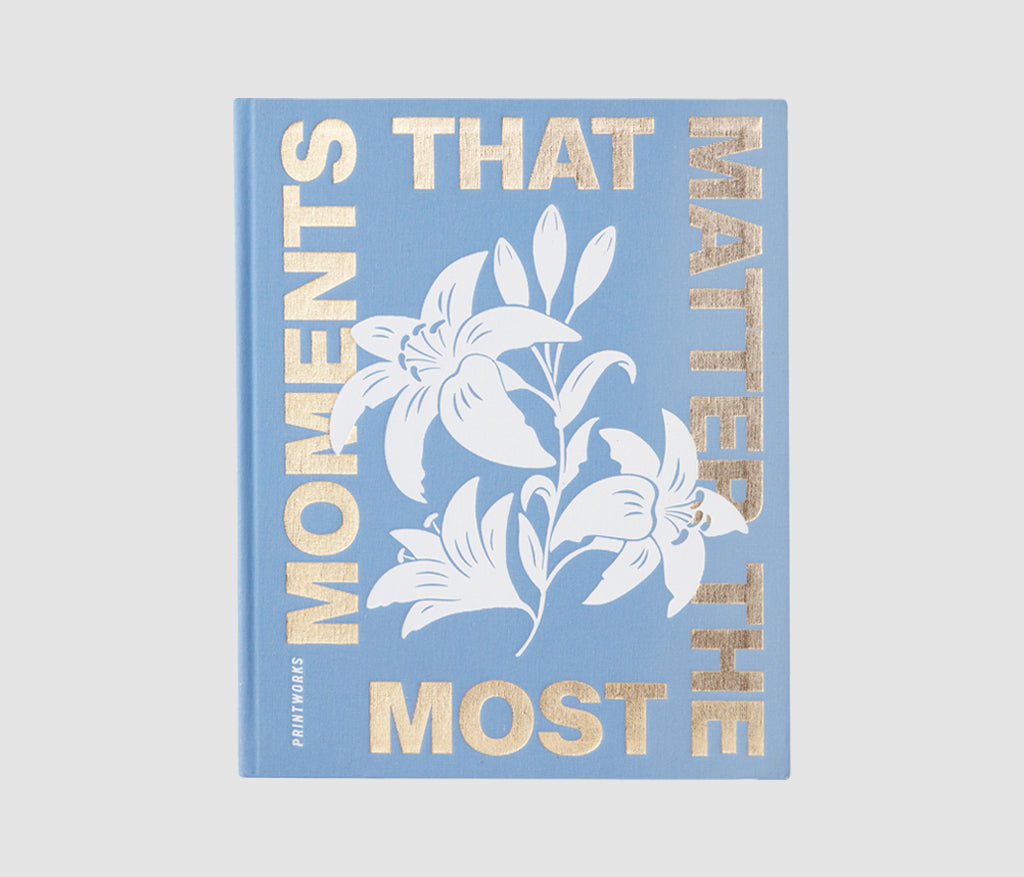 PRINTWORKS Photo Album - Moments that Matters the Most - blue