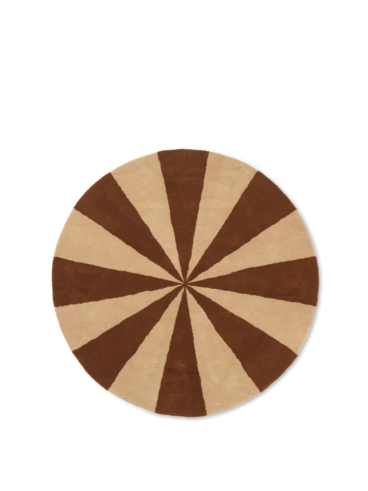 Ferm Living Arch Tufted Rug - Ø130