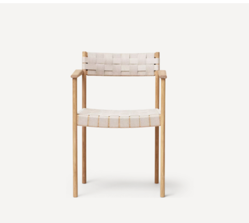 Form & Refine Motif Armchair, White Oak