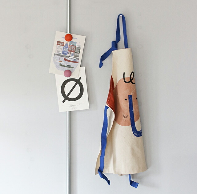 Ferm Living Kids Elephant Apron - Off-White