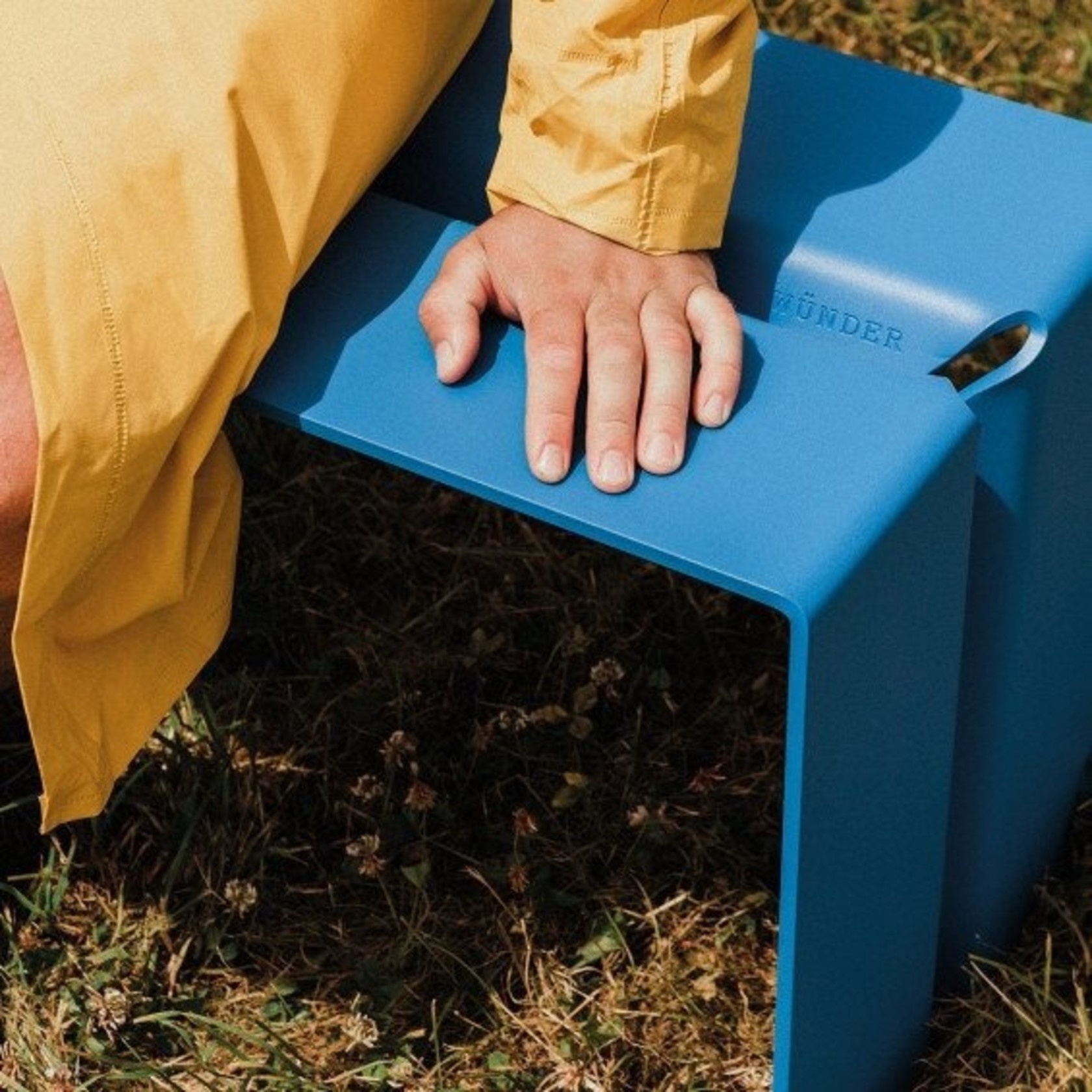 WÜNDER The Bench - Customised - Blauw RAL 5002