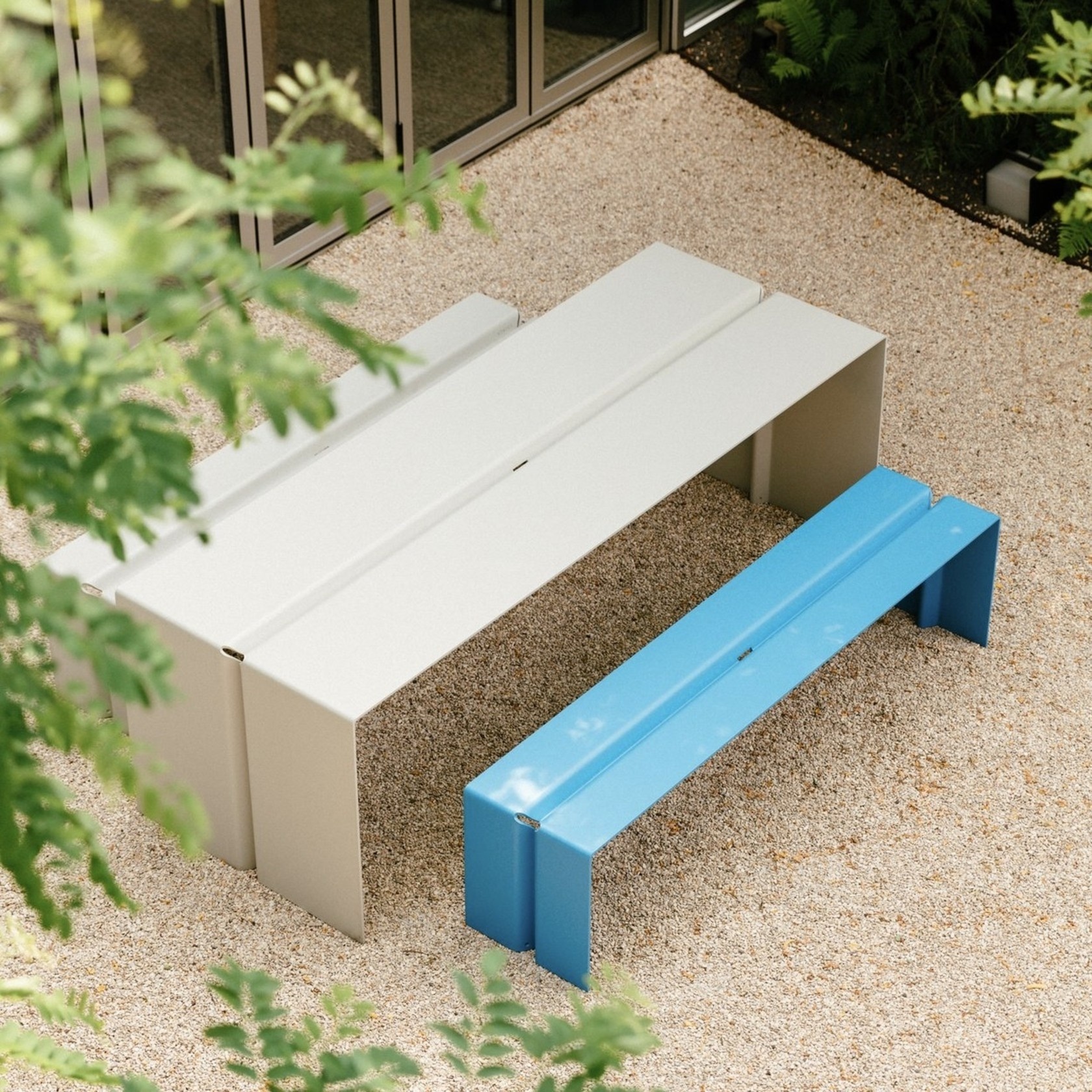 WÜNDER The Bench - Customised - Blauw RAL 5002