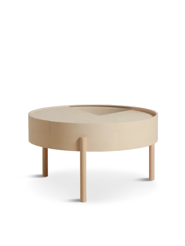 WOUD Arc coffee table Ø66 cm