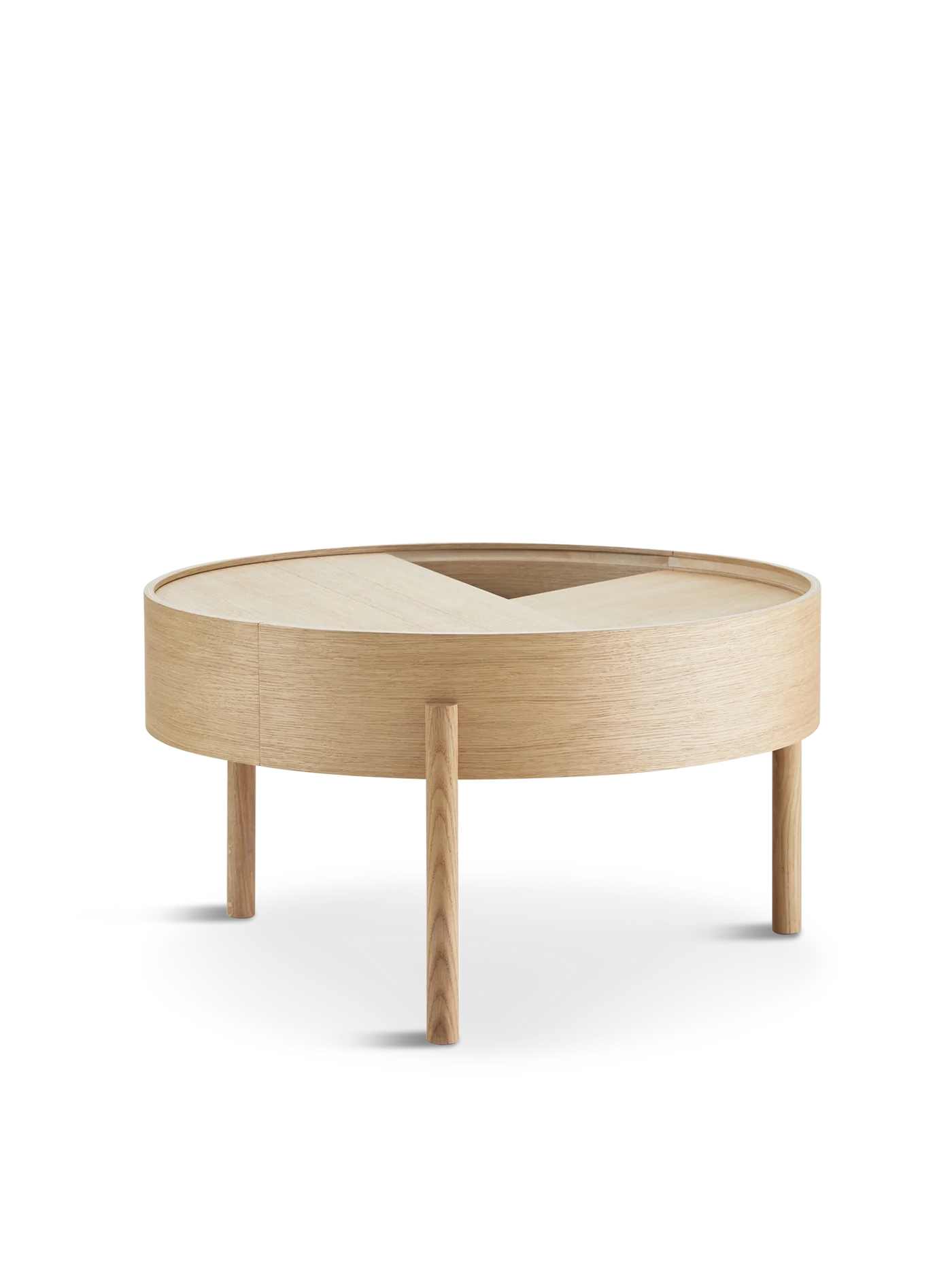 WOUD Arc coffee table Ø66 cm