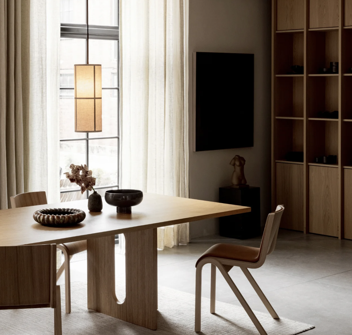 Audo Copenhagen Hashira Pendant, Large, Raw