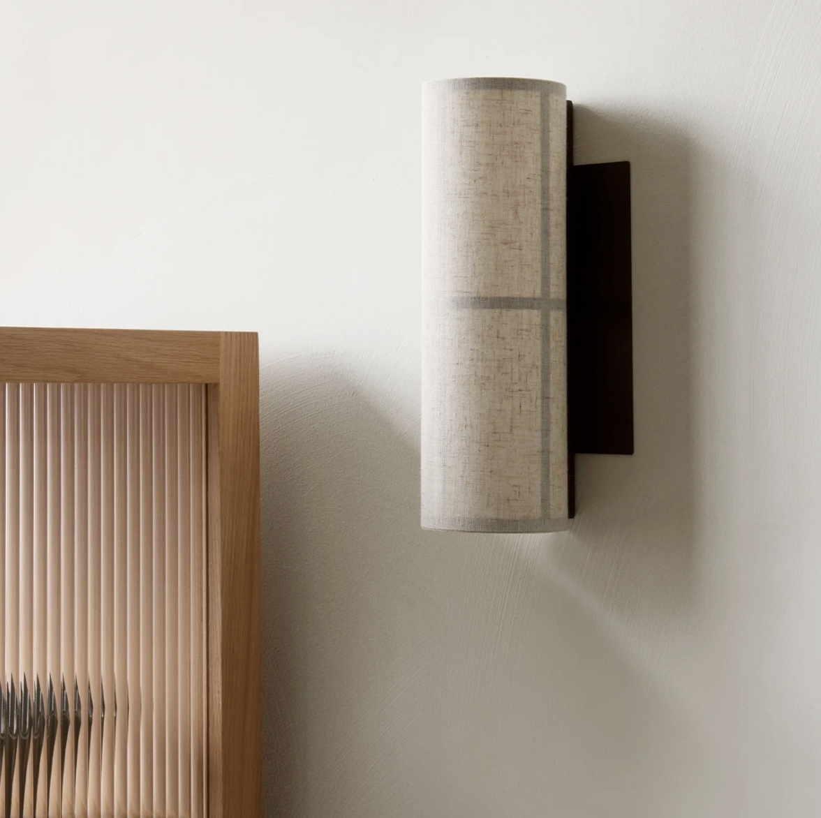 Audo Copenhagen Hashira Wall Lamp, Raw