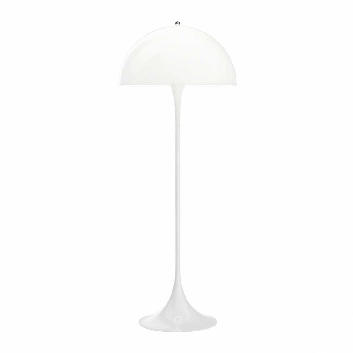Louis Poulsen Panthella Staande Lamp - Wit Opaal Acryl