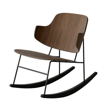 Audo Copenhagen Penguin Rocky Chair - walnut