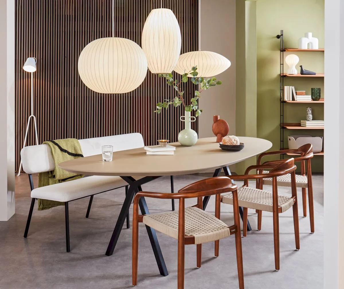 HAY Nelson Cigar Crisscross Bubble Hanglamp - Off White