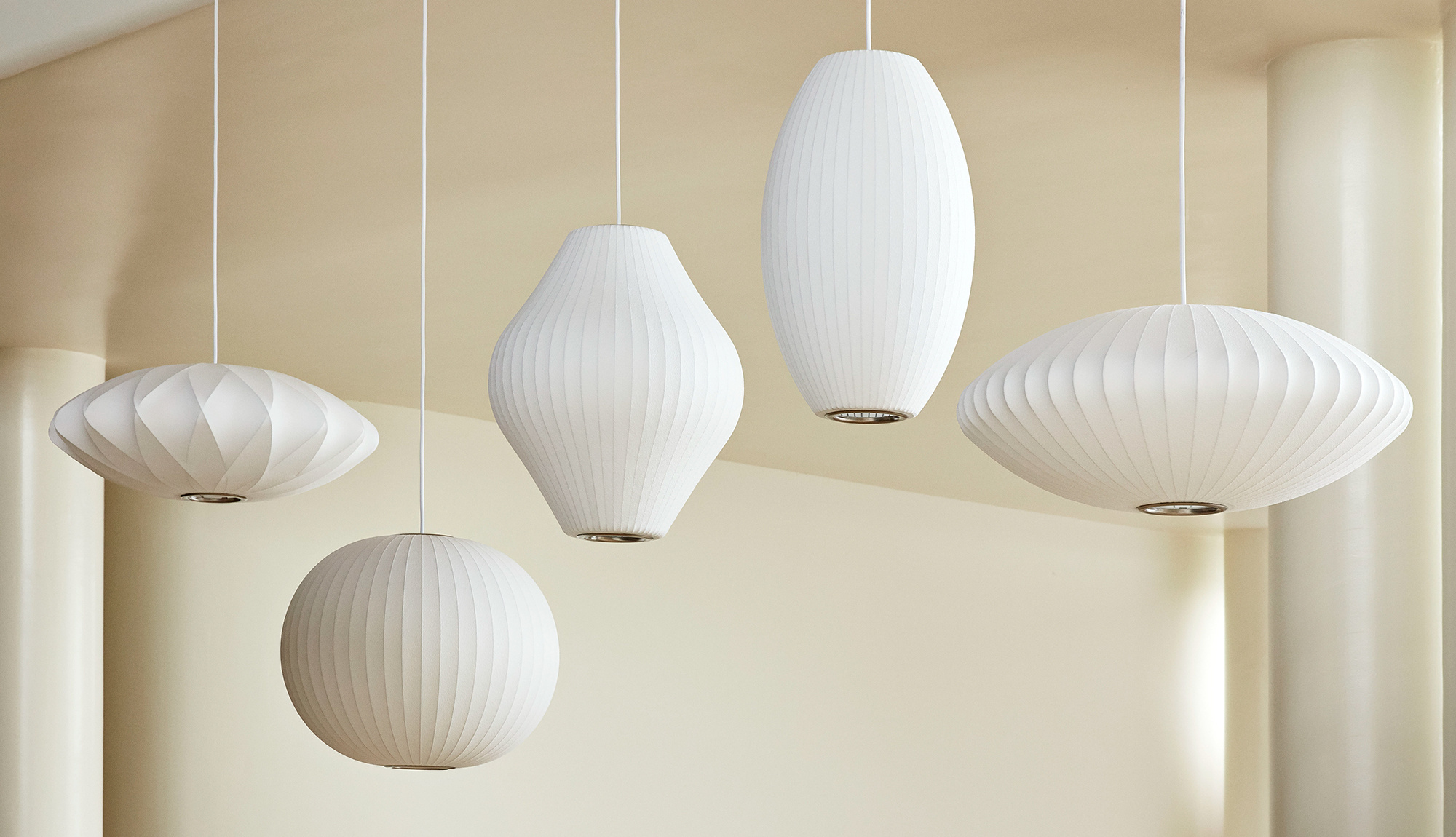 HAY Nelson Pear Bubble Hanglamp - Off White