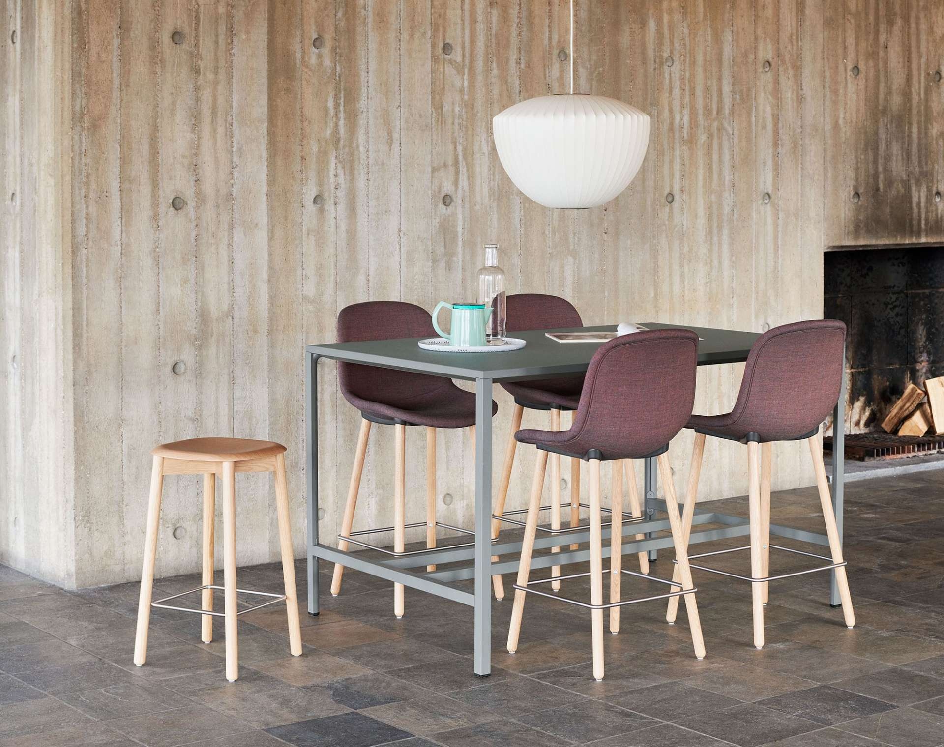 HAY Nelson Apple Bubble Hanglamp - Off White Medium