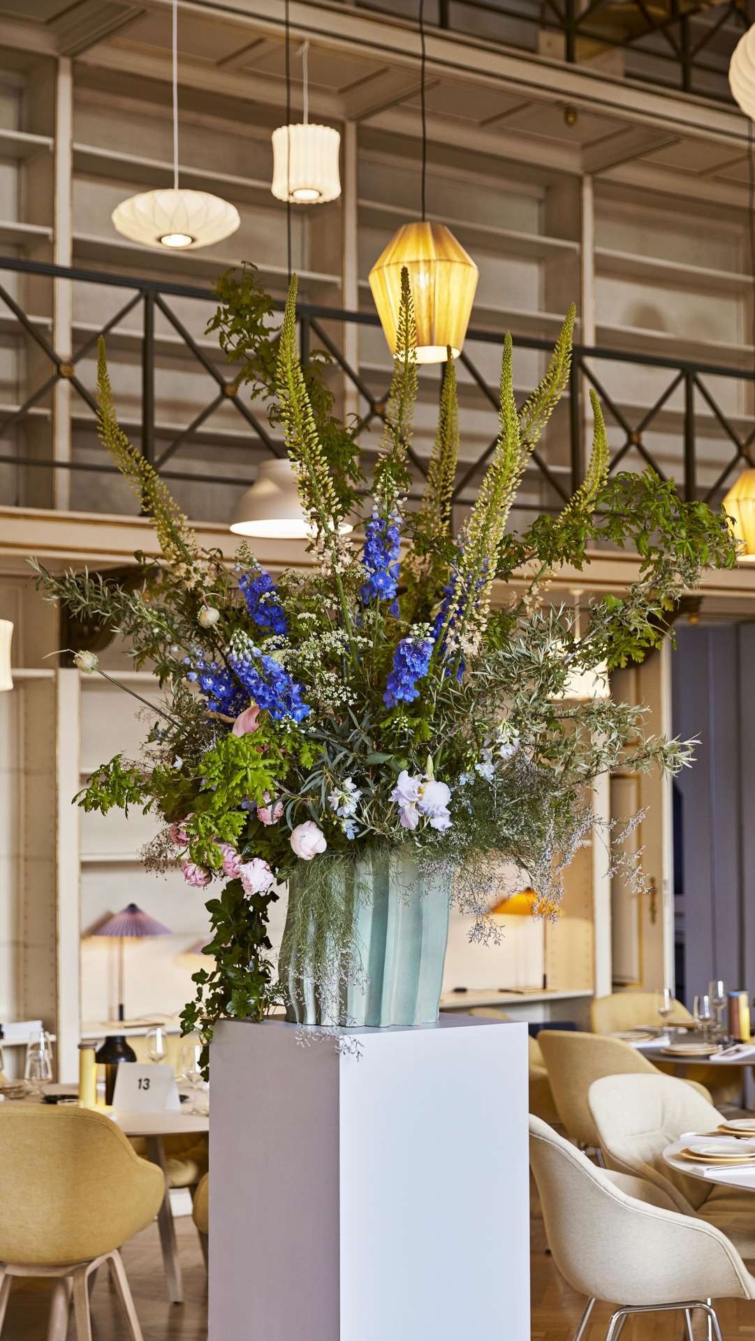 HAY Nelson Lantern Bubble Hanglamp - Off White Small