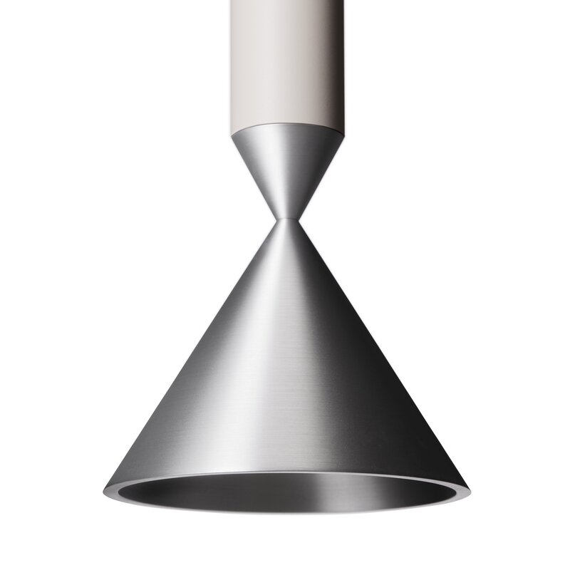 Pholc Apollo 59 Pendant Light Grey, Aluminum