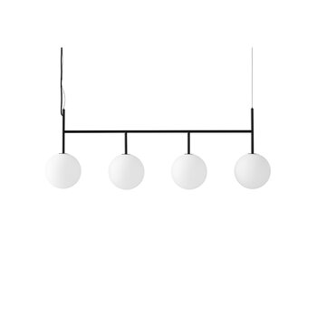 Audo Copenhagen TR Bulb, Suspension Frame, Black w. Matt Opal Bulb - SHOWROOM MODEL