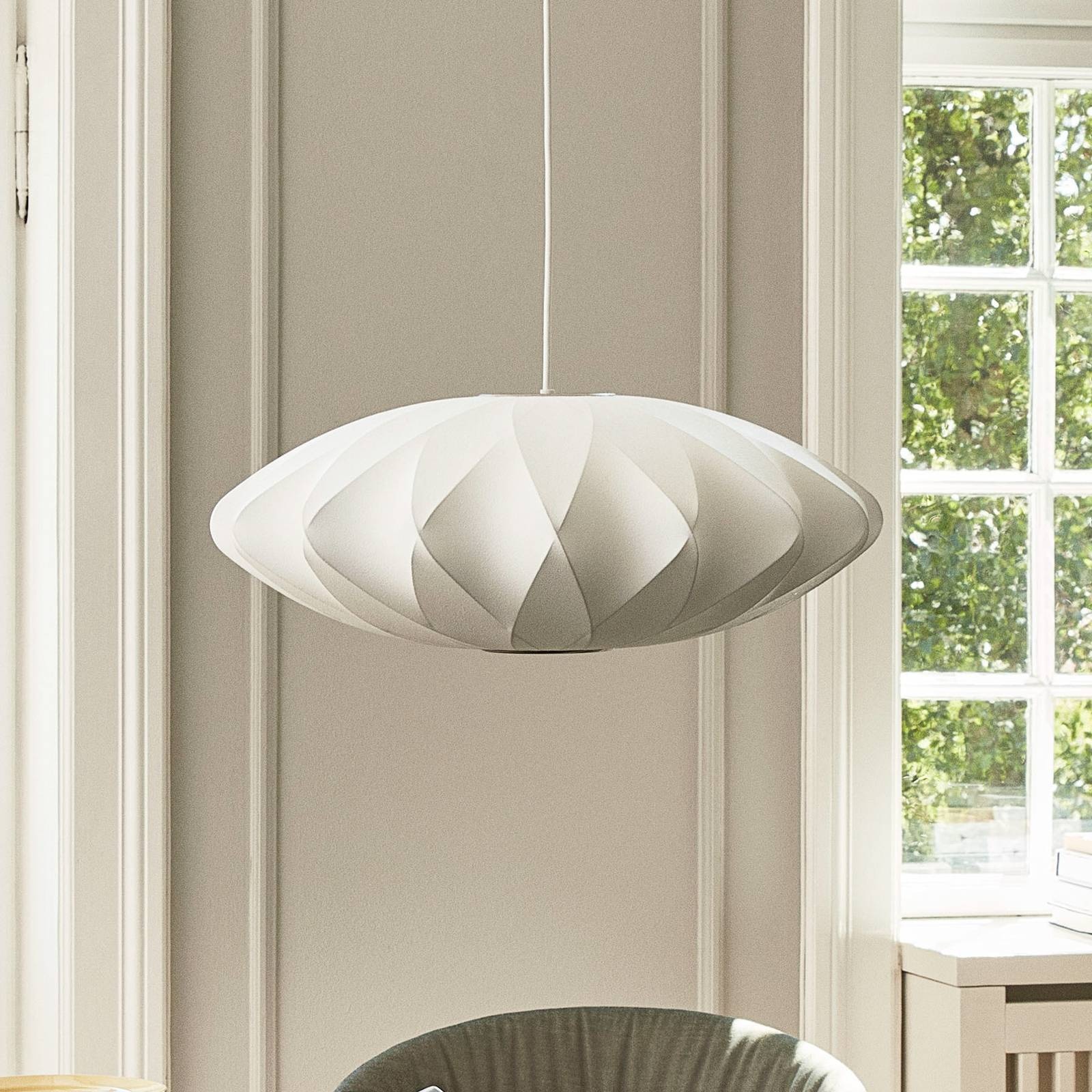 HAY Nelson Saucer Crisscross Bubble Hanglamp - Off White