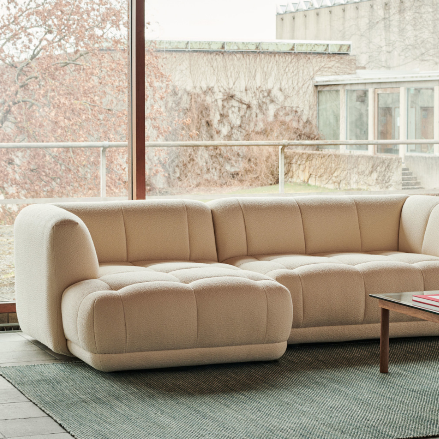 HAY Quilton combination 19 - Flamiber Cream A5