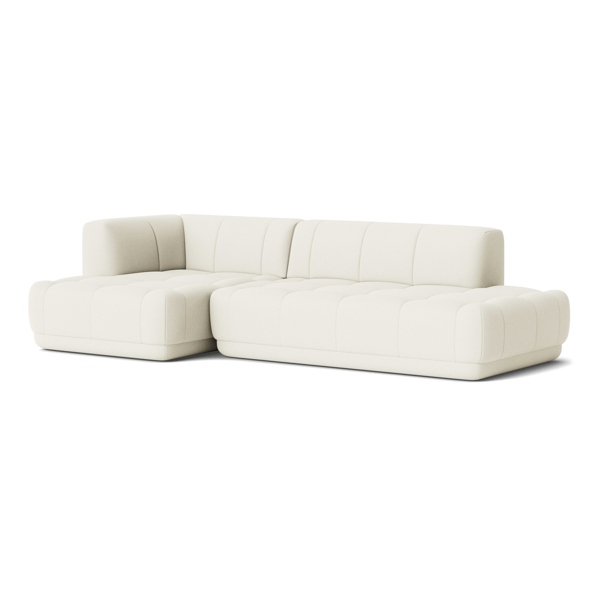 HAY Quilton Combination 21 Left - Flamiber Cream A5