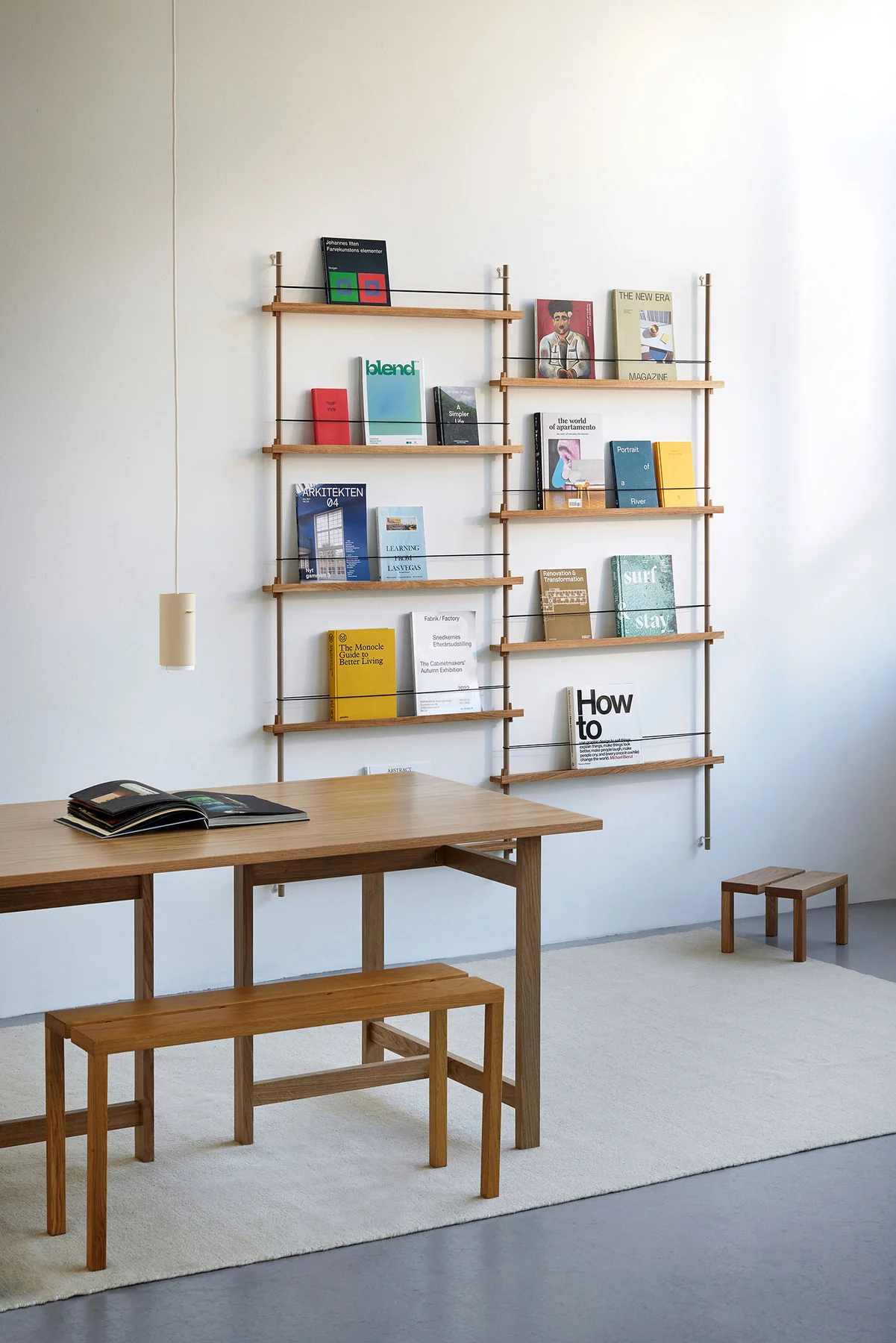 Moebe Magazine Shelving MS.180.2