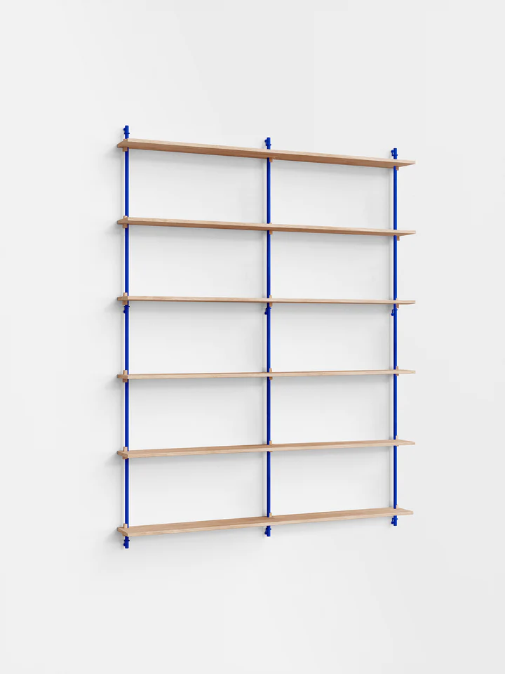 Moebe Wall Shelving ws.200.2.B