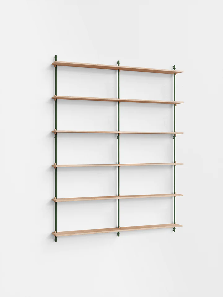 Moebe Wall Shelving ws.200.2.B