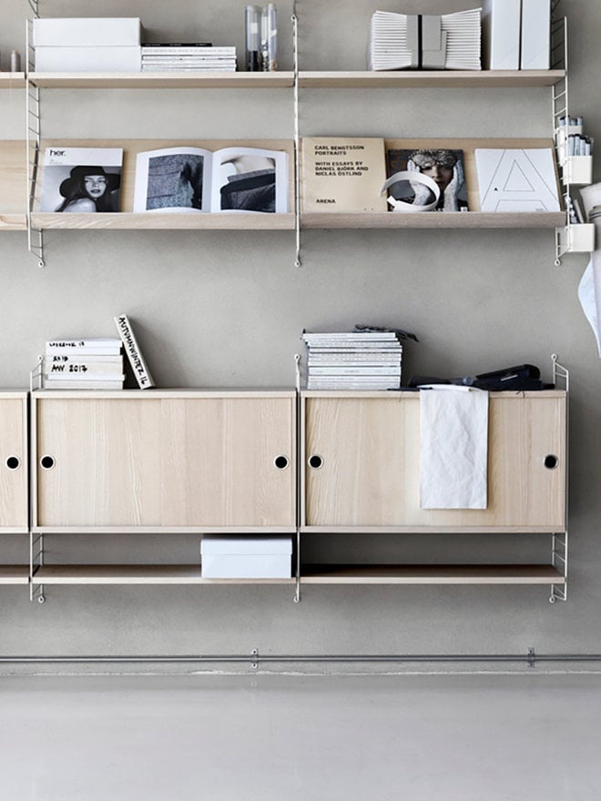 String Furniture Configuratie - Ash/Black Panels - 1 AVAILABLE AT THIS PRICE