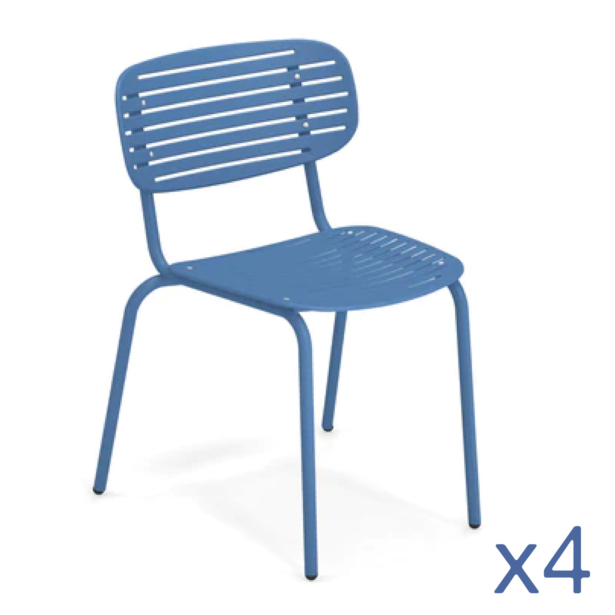 EMU 639 Mom Chair Marine Blue - Set of 4