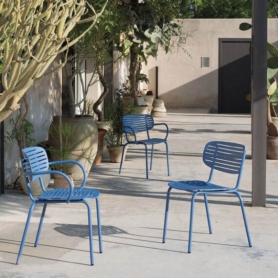 EMU 639 Mom Chair Marine Blue - Set of 4