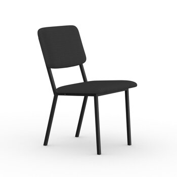 STUDIO HENK Stoel Co Chair zonder armleuning - zwart - cube black 61