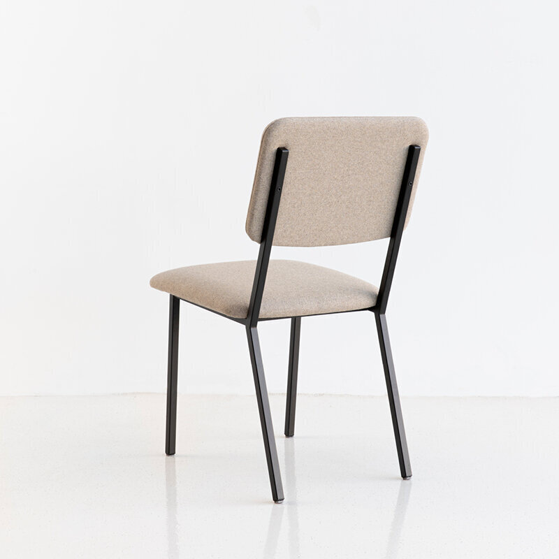 STUDIO HENK Stoel Co Chair zonder armleuning - zwart - tonica 111