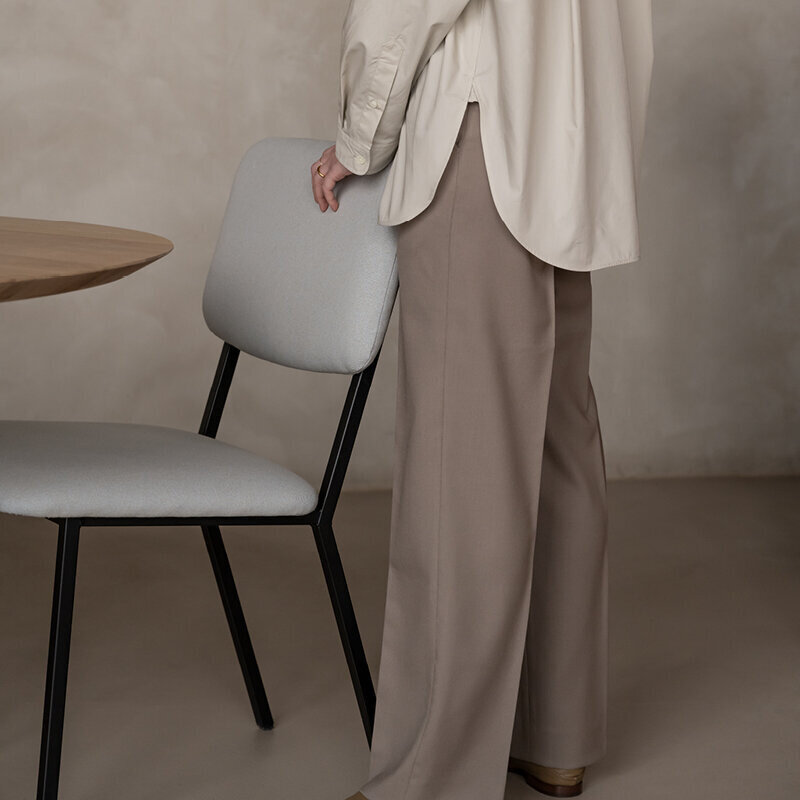 STUDIO HENK Co Chair zonder armleuning - zwart - tonica 111