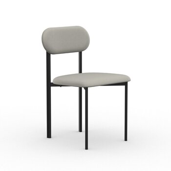 STUDIO HENK Oblique chair bekleed - Olbia ecru 102/Zwart