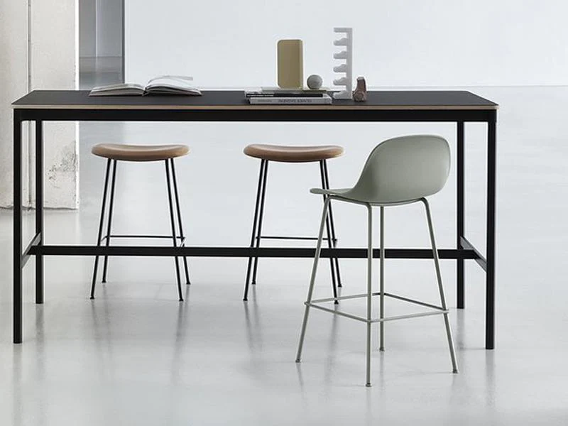 Muuto Fiber Counter Stool Tube Base - 65cm